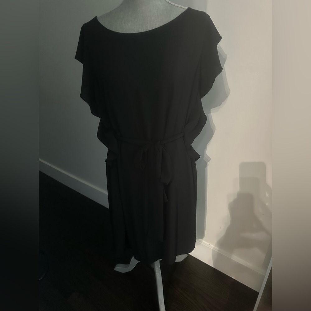 Michael Kors Black Midi Dress